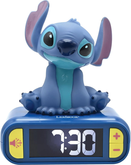 Despertador con Luz Disney Stitch