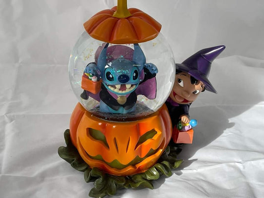 Stitch y Lilo Bola de Cristal