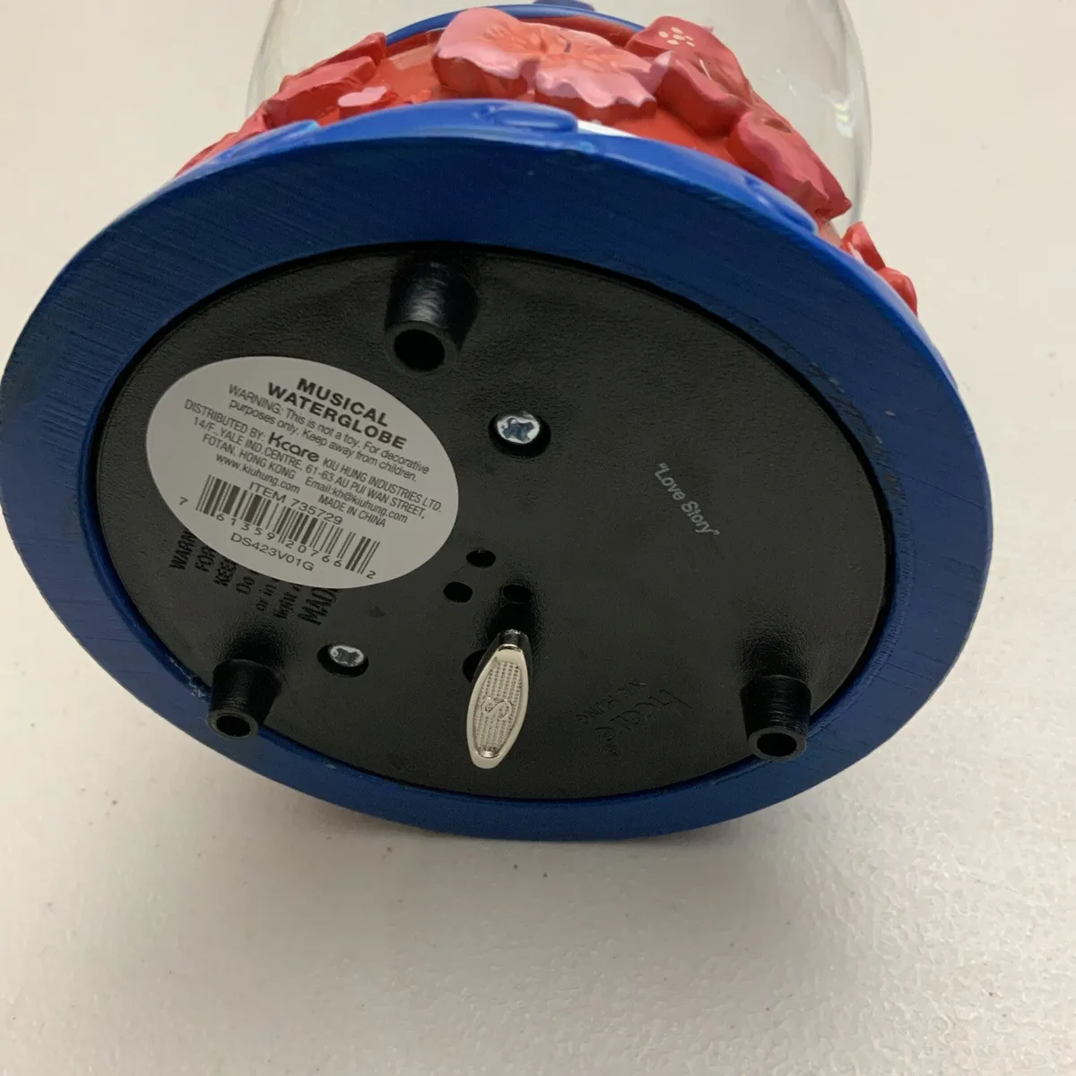 Stitch Globo de Nieve