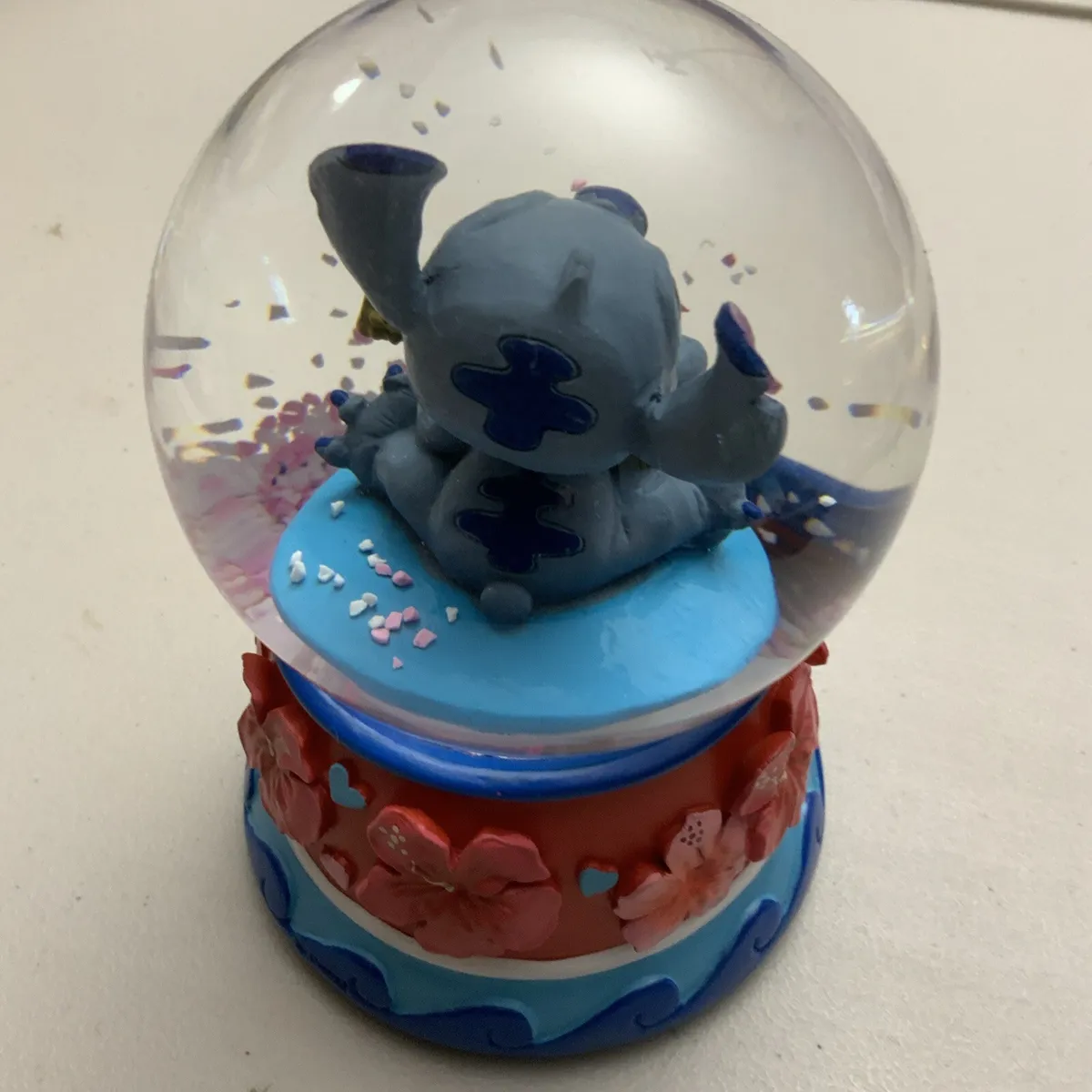 Stitch Globo de Nieve
